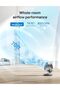 Smart Air Circulator Fan for Bedroom, 120° Vertical and 90° Oscillating Fan with Remote/Voice - 6