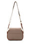 Multi-Compartment Faux Leather Women's Crossbody Bag Dave Dark Mink - 3