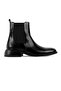 Sandy Women's Pointed Toe Ankle Boots with Elastic Sides - R.Black