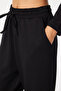 Comfortable Flexible Modal Top and Bottom Set Lby0008 Black - 6