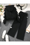 Children's Star Printed Jacket T-Shirt and Tracksuit 3-Piece Set - 2