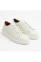 Marco Rossi 100% Leather Men's Sneakers - Black/White Sneaker, Casual and Stylish Imported Shoes - 3