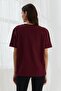 Teddy Embroidered T-Shirt Bordo - 5