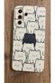 Samsung Galaxy A36 Cat Printed Inside Velvet Premium Silicone Phone Case - 4