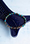 Certified Chrysocolla and Hematite Natural Stone Bracelet - 5