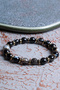 Black Eye Agate & Hematite Zircon Apparatus Bracelet - 5