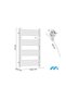 Radiator electric BH500W-WH, - 3