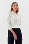 Polo Neck Soft Sweater Cream - 5