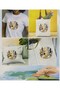 Elegant Cross Stitch Printed Etamine Kit (Thread, Needle, Fabric) 15*15 cm Cz0015 - 3