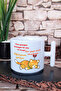 My Tears Are Coming Printed Fun Gift T-Handle Latte Cup Mug