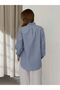 Women's Stripe Detailed Long Sleeve Shirt - 3