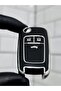 Opel Astra Corsa Insignia Adam Mokka Zafira Switch Nano Key Case Cover Black Silver - 3