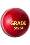 1500308 Grade Leather Cricket Ball (Red) - 2