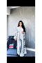Women's Knitwear Mercerized Triple Glass Break Patterned Set - 6