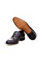 Gray Color Laceless Genuine Leather Men's Shoes - 3