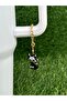 Black and White Cat Thermos Ornament/Cat Thermos Charm/Kitten Figure Bag Charm - 3