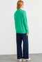 Hair Braided Comfortable Fit Knitwear Cardigan - Green - 6