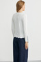 Sliced Hair Braided Knitwear Sweater - Bone - 5