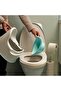 LOCKIG Children's potty, white/turquoise - 3
