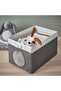 LEN Box, grey/dotted white, 25 x 37 x 22 cm - 5