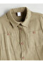 Lcw Kids Khaki Basic Gabardine Long Sleeve Male Child Shirt - 2