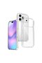 Apple iPhone 17 Pro Max Compatible Silicone Case - Flexible Full Protection Cover with Camera Protection - Transparent