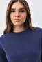 Women's Premium Crew Neck Tracksuit Set Indigo 2031 - 3