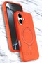 Apple iPhone 17 Case Soft Design Magsafe Ring Stand Inside Velvet Cover
