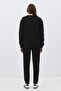 Women's Premium Crew Neck Sweatshirt Black 2031 - 3