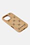iPhone 16 Pro Brand Logo Protective Case, Dark Tan - 4