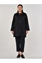 Embossed Pattern Jacket Black - 3
