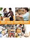 HULPPRE 2pack 180meters/Roll 2" x 196 Yards Heavy Duty Clear Packing Tape with Dispenser - 4