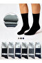 6 Pairs of Plain Men's Socks