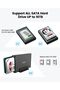 3.5 External Hard Drive Enclosure USB3.0 Aluminum SATA HDD/SSD Hard Disk Case - 3