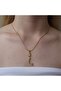 Mermaid Steel Necklace-Gold - 2