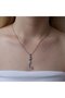 Mermaid Steel Necklace-Silver - 2