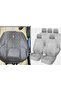 Luxury Quilted Car Seat Covers Full Set – Universal Fit for 5 Seats