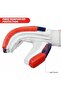 Intense Attitude Leather Cricket Batting Gloves, Youth Right (Red Purple) - 4