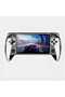 Portable Gaming Controller with 7-inch HD Screen, Ergonomic Design, Black and White - 2