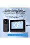 Smart Video Doorbell with LCD Display, People Recognition, Night Vision Camera, Black - 4