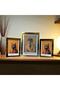 Decorative Wooden Art Triple Picture Frame Gold - 5