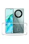 Husa Honor X9a Shockproof Clear Silicone, transparenta - 3