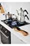 1 Piece 27.5 cm Bamboo Countertop Dirty Spoon, Ladle Base, Stand – Natural & Hygienic - 2