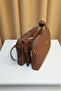 4625 Three-Compartment Multi-Use Adjustable Cross Strap Brown Women's Bag - 3