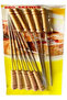 LTR BBQ Skewer Set, 10-Piece Stainless Steel with Wooden Handles for Grilling