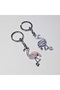Keychain Bag Accessory Shiny Stone Keychain Flamingo - 4