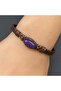 Amethyst Natural Stone Combination Authentic Pure Copper Bracelet 100% Pure Copper - Gift Daily Accessory Combination - 3