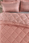 Striped Jacquard Wellsoft Double Bed 4-Piece Bedding Set with Fitted Sheet - 5