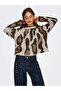 Onledeie Life Ls Jq O-Neck Knt Women Patterned Sweater - 2