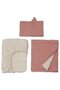 GULDVÄVARE 3-piece bedlinen set for cot, pale pink/beige, 60 x 120 cm - 8